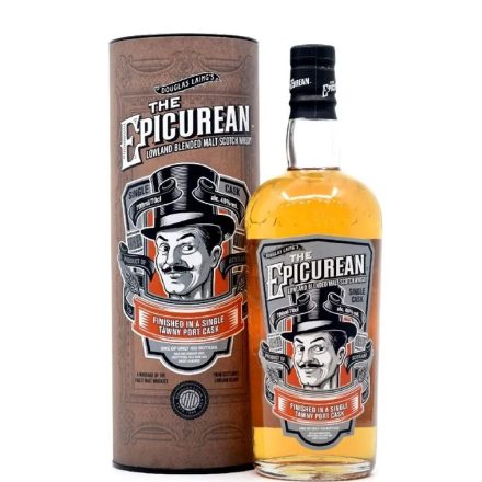 The Epicurean Whisky Tawny Port Cask Edition Lowland Blended Malt 0,7l DD.