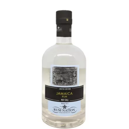Rum Nation Rum Jamaica White Pot Still Limited Edition Release 2015. 0,7l
