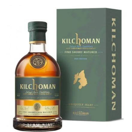 Kilchoman Whisky Fino Sherry Cask Matured 2023 Limited Edition Islay Single Malt Scotch 0,7l DD.