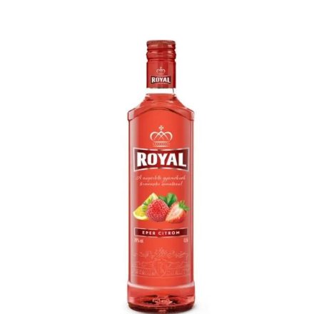 Royal Likőr Eper-Citrom 0,2l
