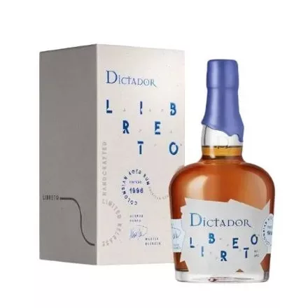 Dictador Rum Libreto 1996. American Oak Cask Limited Release 0,7l DD.