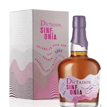 Dictador Rum Sinfonía Borbón 2004. American Oak Cask Limited Release 0,7l DD.