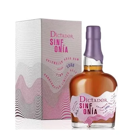 Dictador Rum Sinfonía Fino 2008. Sherry Cask Limited Release 0,7l DD.