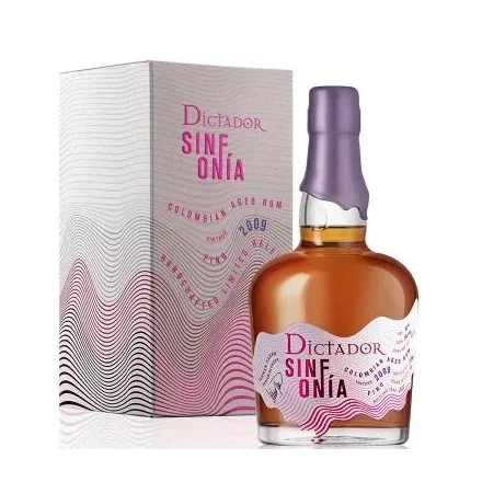 Dictador Rum Sinfonía Fino 2009. Sherry Cask Limited Release 0,7l DD.