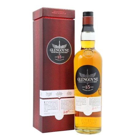 Glengoyne Whisky 15 years Single Malt Scotch 0,7l DD.