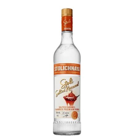 Stolichnaya Vodka Flavored Stoli Salted Karamel (sós karamell) 0,7l