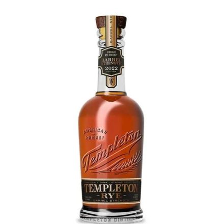 Templeton Whisky Rye Barrel Strength 2022 Edition 0,7l