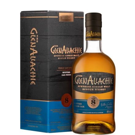 Glenallachie Whisky 8 years Virgin Oak Series Scottish Oak Cask Finish Single Malt Scotch 0,7l DD.