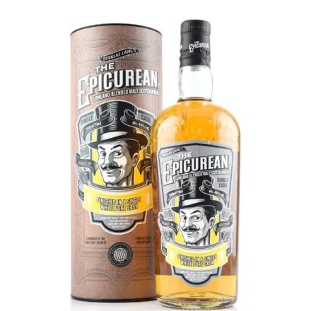 The Epicurean Whisky White Port Cask Edition Lowland Blended Malt 0,7l DD.