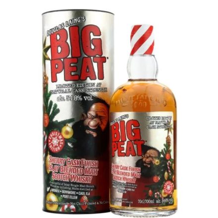 Big Peat Whisky Christmas Edition 2023. Sherry Cask Finish Islay Blended Malt Scotch 0,7l DD.