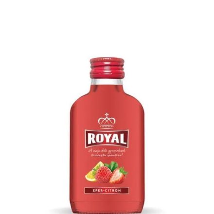Royal Likőr Eper-Citrom 0,1l