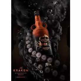   Kraken Rum Black Spiced Unknow Deep Limited Edition 2022. 0,7l