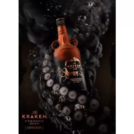Kraken Rum Black Spiced Unknow Deep Limited Edition 2022. 0,7l