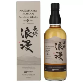   Nagahama Roman Whisky 8 years World Pure Malt Non Chill Filtered 0,7l DD.