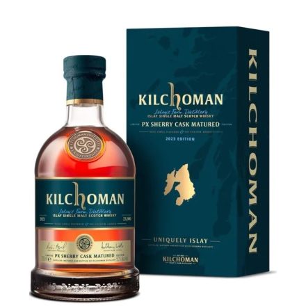 Kilchoman Whisky PX Sherry Cask Matured 2023. Edition Islay Single Malt Scotch 0,7l DD.