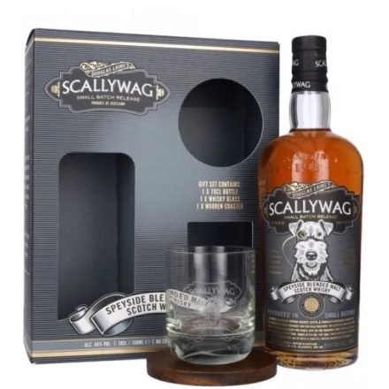 Scallywag Whisky Small Batch Speyside Single Malt Scotch Gift Set 0,7l