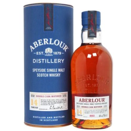 Aberlour Whisky 14 years Double Cask Matured Batch No. 0005 Speyside Single Malt Scotch 0,7l DD.