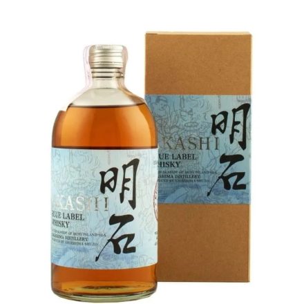 Akashi Whisky Blue Label (Eigashima Distillery) 0,7l DD.