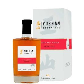   Yushan Whisky Signature Sherry Cask Single Malt Taiwanese 0,7l DD.