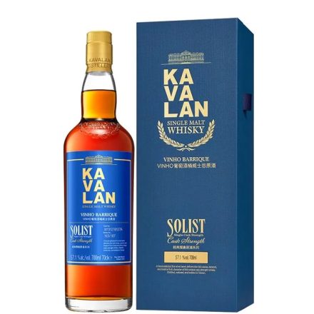 Kavalan Whisky Solist Vinho Barrique Single Cask Strength 1l DD.