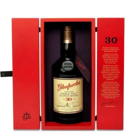 Glenfarclas Whisky 30 years Warehouse Edition Highland Single Malt Scotch 0,7l DD.