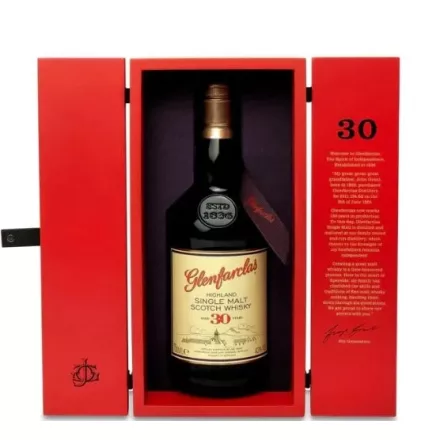 Glenfarclas Whisky 30 years Warehouse Edition Highland Single Malt Scotch 0,7l DD.