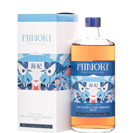 Minoki Rum Mizunara Cask Finished 0,7l DD.