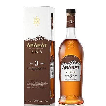 Ararat Brandy 3 years 0,7l DD.