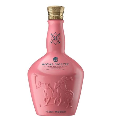 Chivas Regal Whisky 21 years Royal Salute The Miami Polo Edition Blended Scotch 0,7l DD.