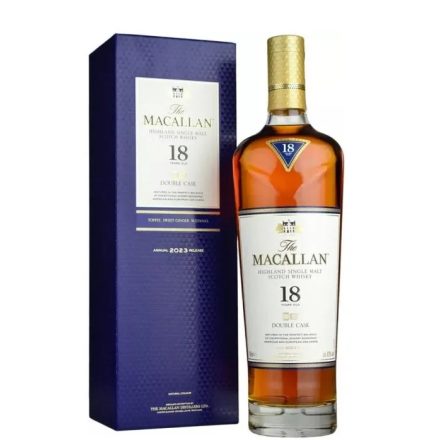 Macallan Whisky 18 years Sherry Oak Cask Annual 2023 Release Single Malt Scotch 0,7l DD.