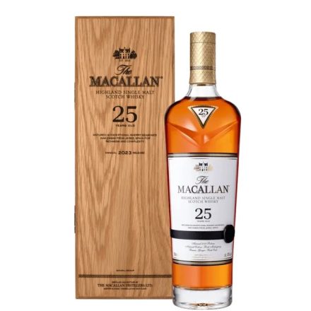 Macallan Whisky 25 years Sherry Oak Cask Annual 2023 Release Single Malt Scotch 0,7l DD.