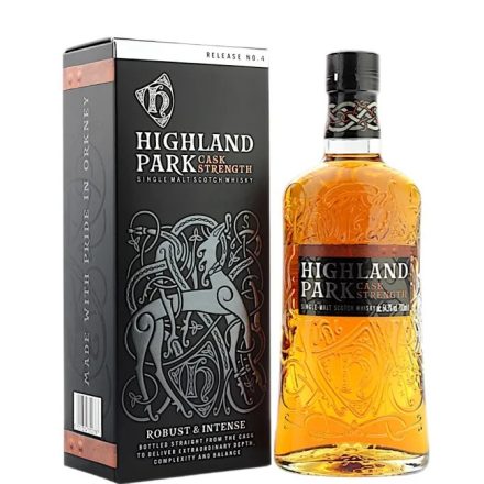 Highland Park Whisky Cask Strength Release No. 4 Single Malt Scotch 0,7l DD.