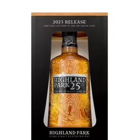   Highland Park Whisky 25 years 2023. Release Single Malt Scotch 0,7l DD.