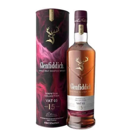 Glenfiddich Whisky Perpetual Collection VAT No.3 15 years Single Malt Scotch 0,7l DD.