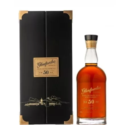 Glenfarclas Whisky 50 years Highland Single Malt Scotch 0,7l DD.