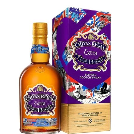 Chivas Regal Whisky Extra 13 years Bourbon Cask Blended Scotch 0,7l DD.