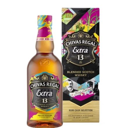 Chivas Regal Whisky Extra 13 years Rum Cask Selection Blended Scotch 1l DD.