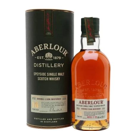 Aberlour Whisky 16 years Double Cask Matured Speyside Single Malt Scotch 0,7l DD.