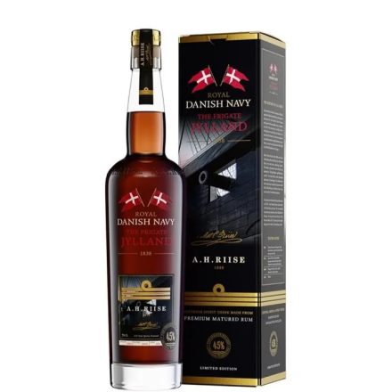 A.H. Riise Rum Royal Danish Navy The Frigate Jylland Limited Editon 0,7l DD.