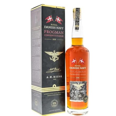 A.H. Riise Rum Royal Danish Navy Frogman Conventus Ranae Limited Editon 0,7l DD.