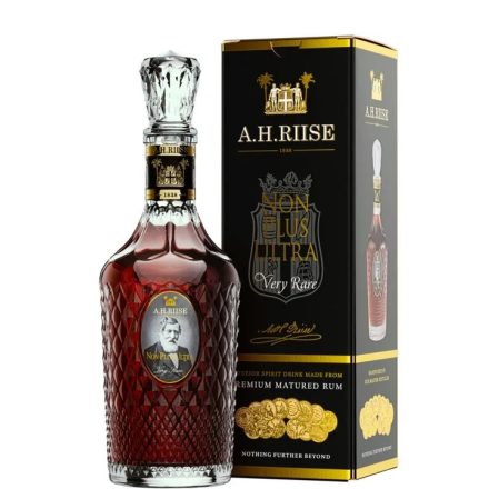 A.H. Riise Rum Non Plus Ultra Very Rare 0,7l DD.