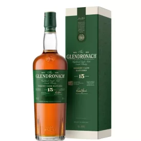   Glendronach Whisky 15 years Sherry Cask Matured Highland Single Malt Scotch 0,7l DD.