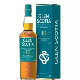   Glen Scotia Whisky 10 years Classic Campbeltown Single Malt Scotch 0,7l DD.