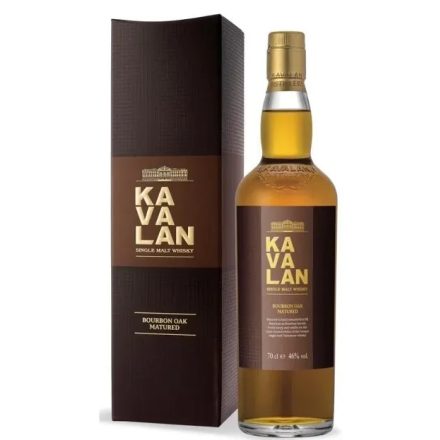 Kavalan Whisky Bourbon Oak Matured Single Malt 0,7l DD.