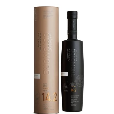 Bruichladdich Whisky Octomore 14.2 Ochdamh-mór Islay Single Malt Scotch 0,7l DD.
