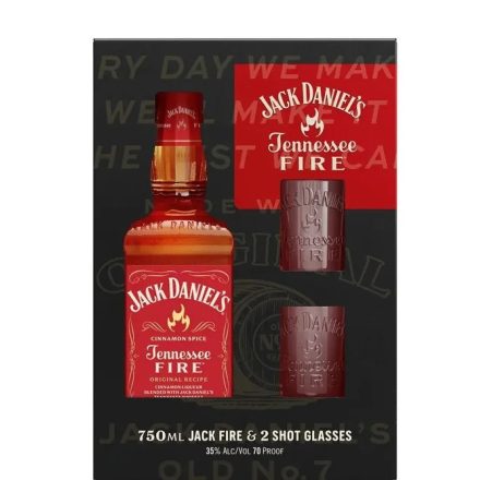 Jack Daniels Whisky Fire Cinnamon Spice Tennessee 0,7l DD.