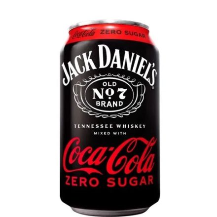 Jack Daniels Whisky Jack & Coke Zero 0,33l