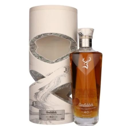 Glenfiddich Whisky 40 years Re:Imagination of Time - Cumulative Time 0,7l DD.