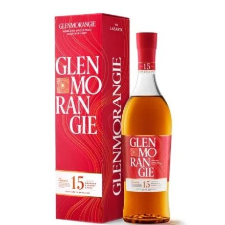 Glenmorangie Whisky 15 years Lasanta Sherry Cask Finish Highland Single Malt Scotch 0,7l DD.