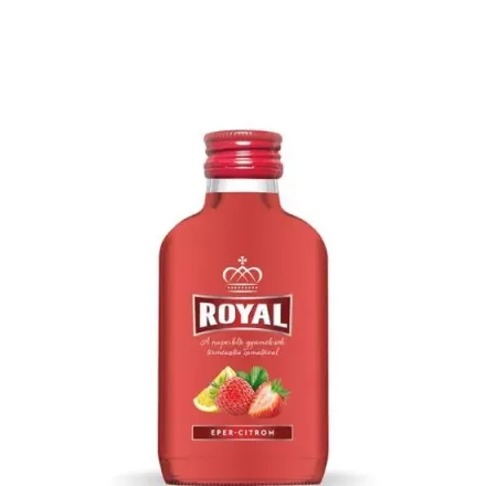 Royal Likőr Eper-Citrom 0,09l